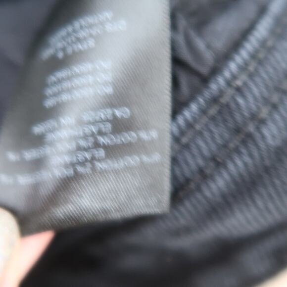 Aritzia Wilfred Free black mid rise baggy cargo wide leg pants 00 - Picture 5 of 5